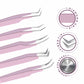 Custom Fiber Tip Lash Tweezers – Professional Eyelash Extension Tool for Precision Lash Application