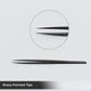 Professional Eyelash Extension Tweezers - Stainless Steel Eyelash Extension Kit - Pack of 2 Eyelashes Extension Tweezers – Lash Tweezers for Eyelash Extensions - False Eyelash Applicator tool. (Black)