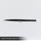 Professional Eyelash Extension Tweezers - Stainless Steel Eyelash Extension Kit - Pack of 2 Eyelashes Extension Tweezers – Lash Tweezers for Eyelash Extensions - False Eyelash Applicator tool. (Black)