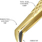 Fiber Tip Lash Tweezer For Eyelash Extension Tweezers Professional. (Gloden)