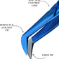 Fiber Tip Lash Tweezer For Eyelash Extension Tweezers Professional. (Blue Plasma)