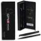 Professional Eyelash Extension Tweezers - Stainless Steel Eyelash Extension Kit - Pack of 2 Eyelashes Extension Tweezers – Lash Tweezers for Eyelash Extensions - False Eyelash Applicator tool. (Black)
