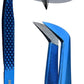 Fiber Tip Lash Tweezer For Eyelash Extension Tweezers Professional. (Blue Plasma)