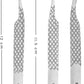 GMI Lash Tweezers - Pack of 3 Fiber Tip Eyelash Tweezers