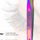Fiber Tip Lash Tweezers- Pack of 4 Eyelash Extension Tweezers Professional- Lash Tweezers - 	Multicolor