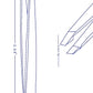Click to see full view       Eyebrow Tweezer- Eyebrow Tweezers for Women and Men - Professional eye brow twizzers and trimmer. (Dark Blue)
