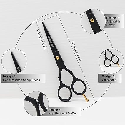 GMI-TWEEZERS™ - Professional Barber Scissors