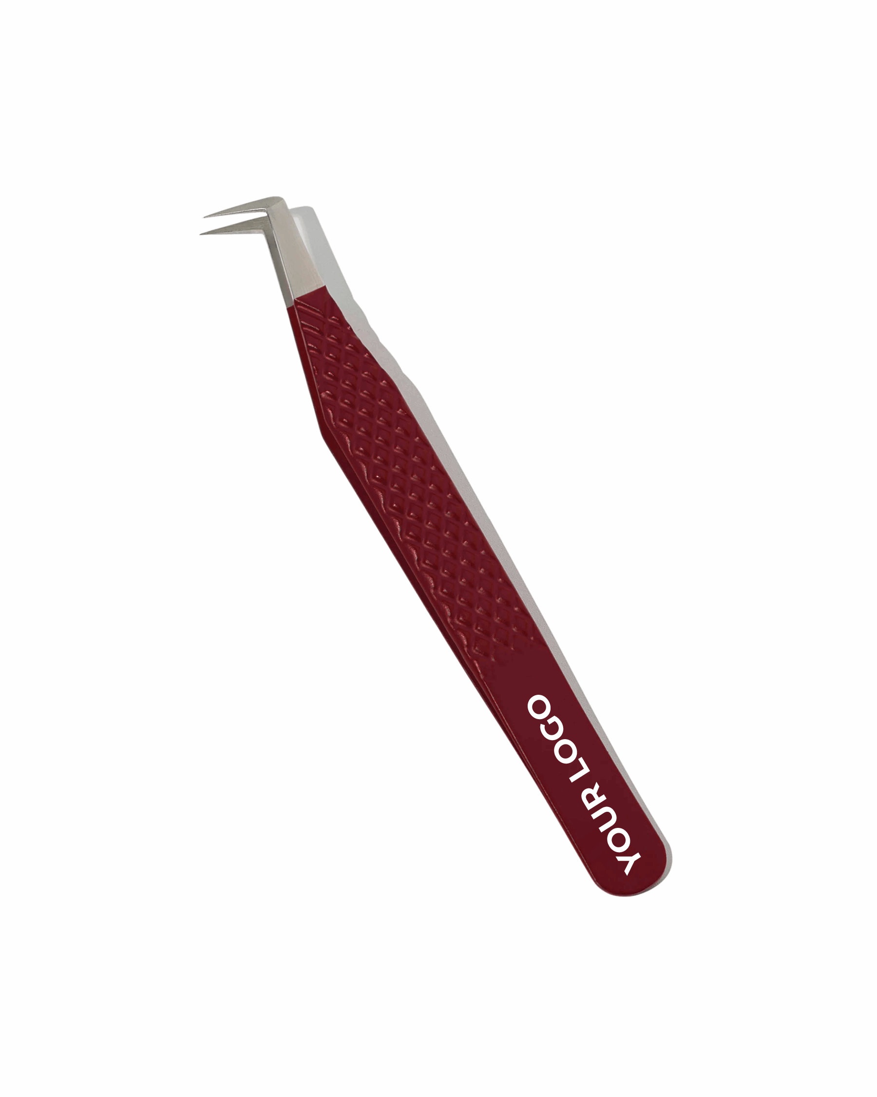 Custom Logo Lash Tweezers – Pack of 4 Professional Eyelash Extension Tools (Wholesale)