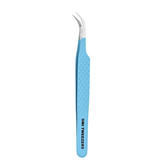 Professional Strong Curved Tweezers – Precision Grip for Eyelash Extensions (Firzoi)