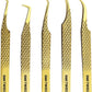 GMI Lash Tweezers - Set of 5 Eyelash Tweezers