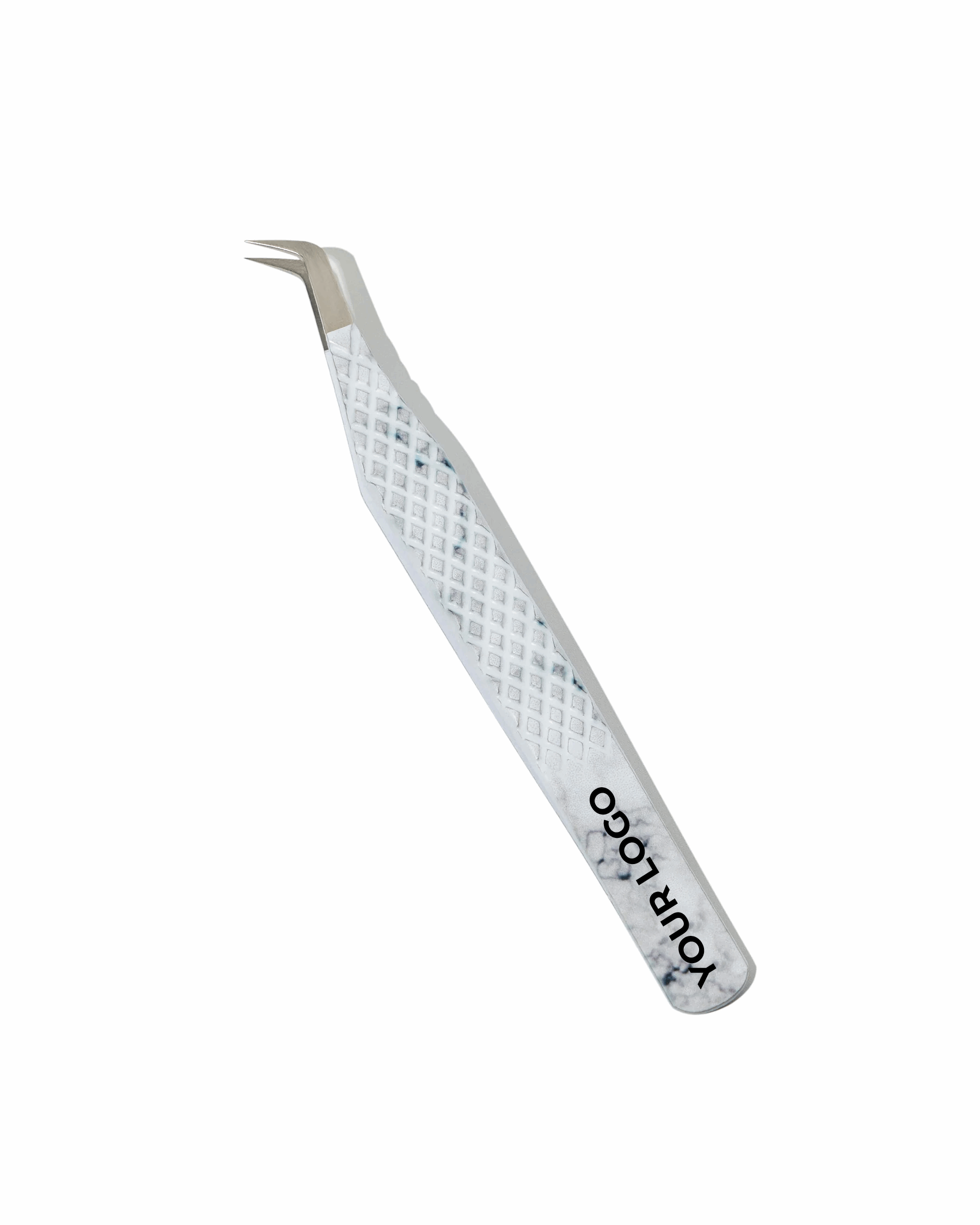 Custom Logo Lash Tweezers – Pack of 5 Professional Eyelash Extension Tools (Wholesale)