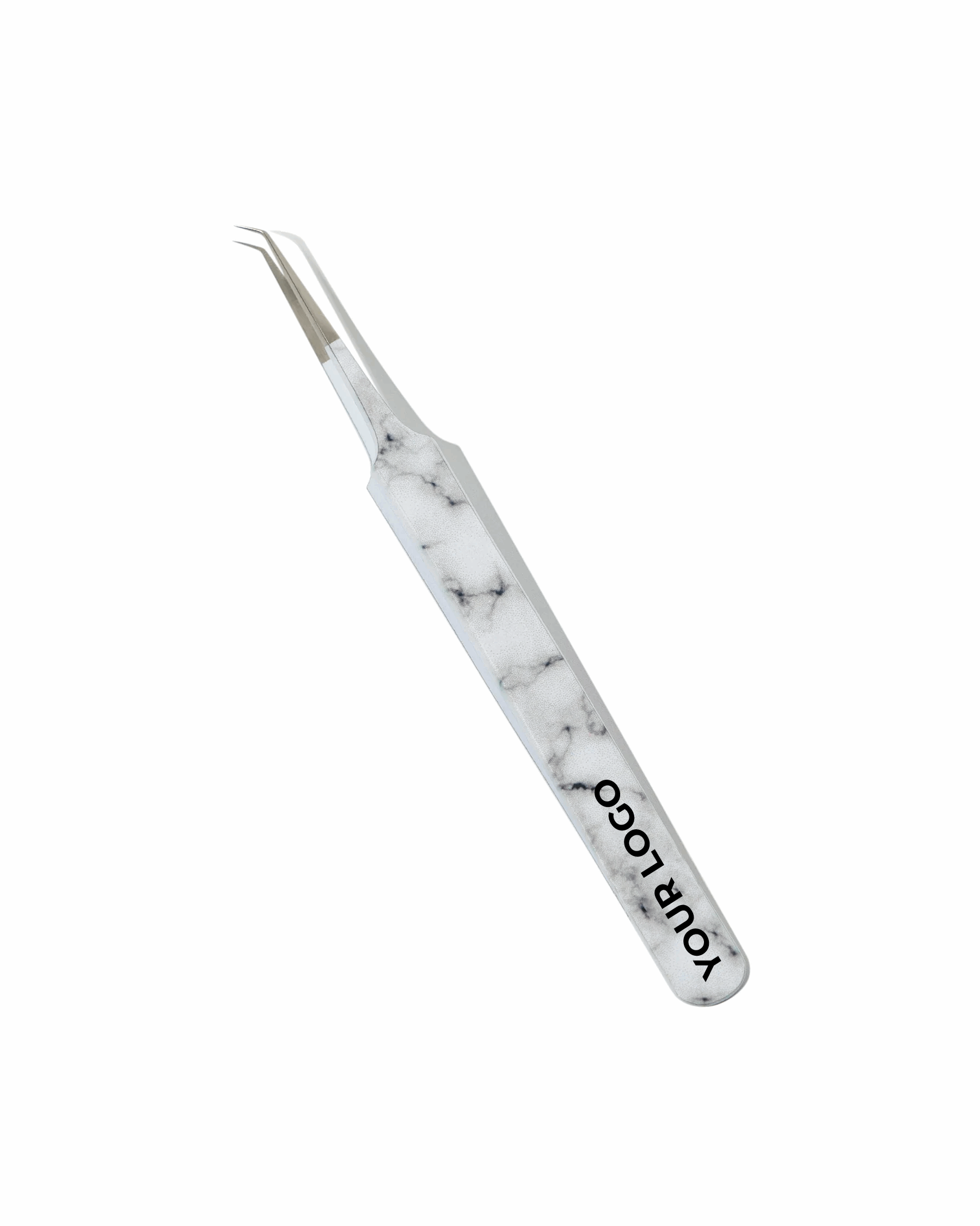 Custom Logo Lash Tweezers – Pack of 5 Professional Eyelash Extension Tools (Wholesale)