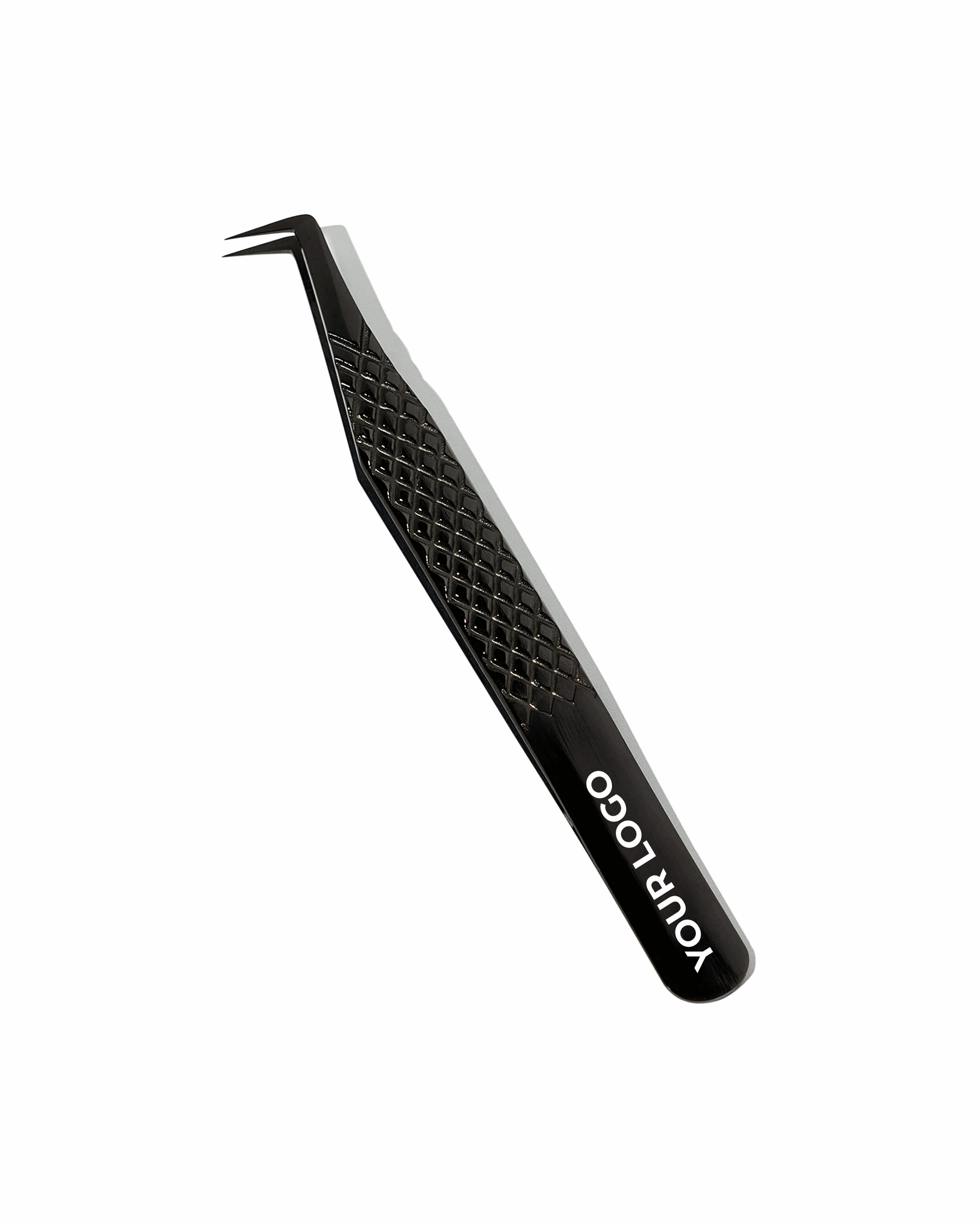 Custom Logo Lash Tweezers – Pack of 4 Professional Eyelash Extension Tools (Wholesale)