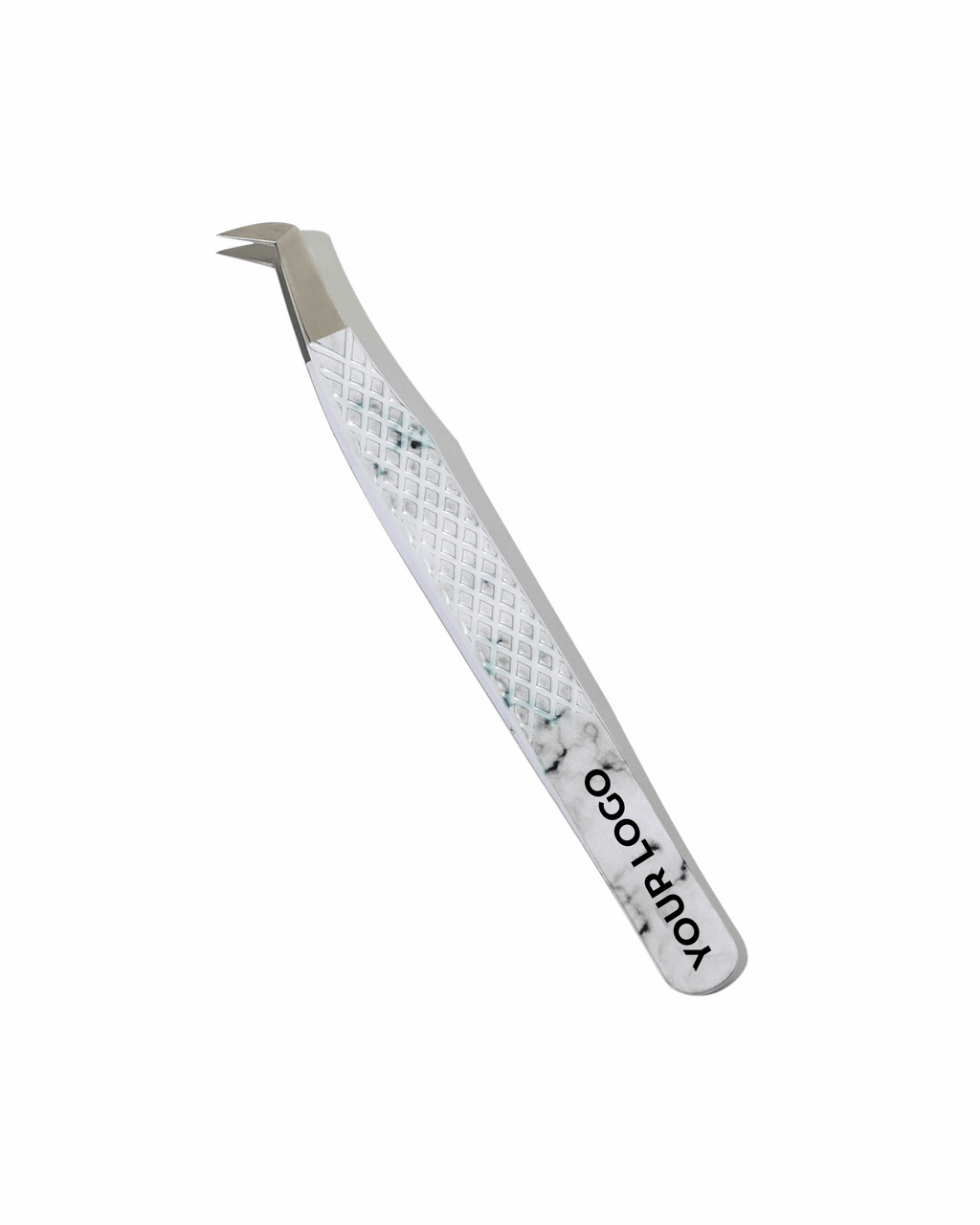 Custom Logo Lash Tweezers – Pack of 5 Professional Eyelash Extension Tools (Wholesale)