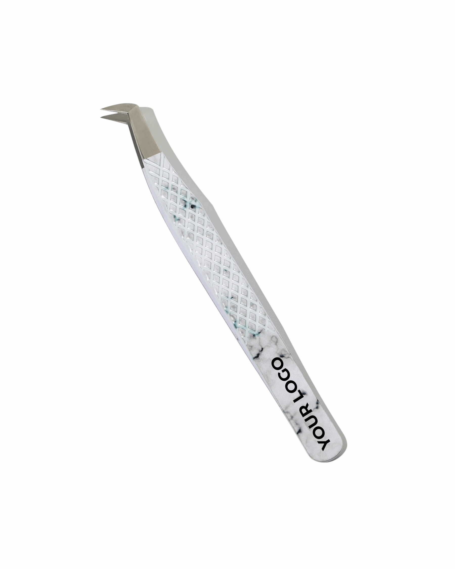 Custom Logo Lash Tweezers – Pack of 5 Professional Eyelash Extension Tools (Wholesale)