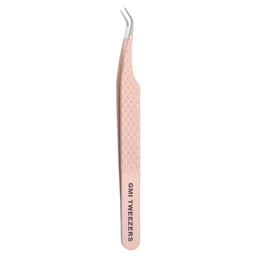 Precision 45° Angled Tweezers – Stainless Steel (Nude)