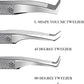 GMI Lash Tweezers - Pack of 4 Fiber Tip